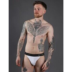 Men’s BOX Menswear Flex Jockstrap in Black or White - Size XS, NWT